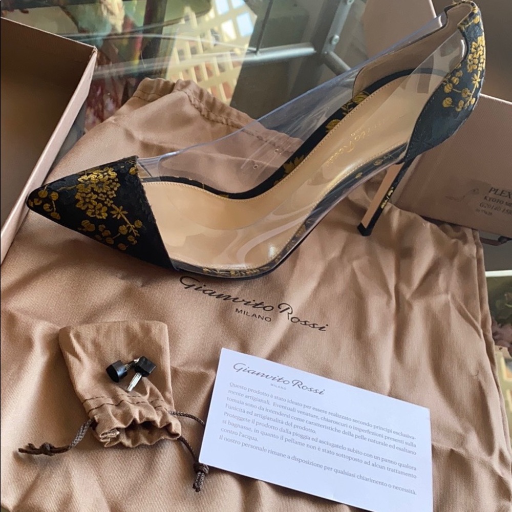 New 🔥Gianvito Rossi Sz 41 Kyoto Mekong Stiletto